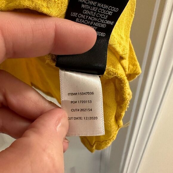 Torrid Rayon Slub Button-Front Tiered Tank size 2 - Picture 6 of 8